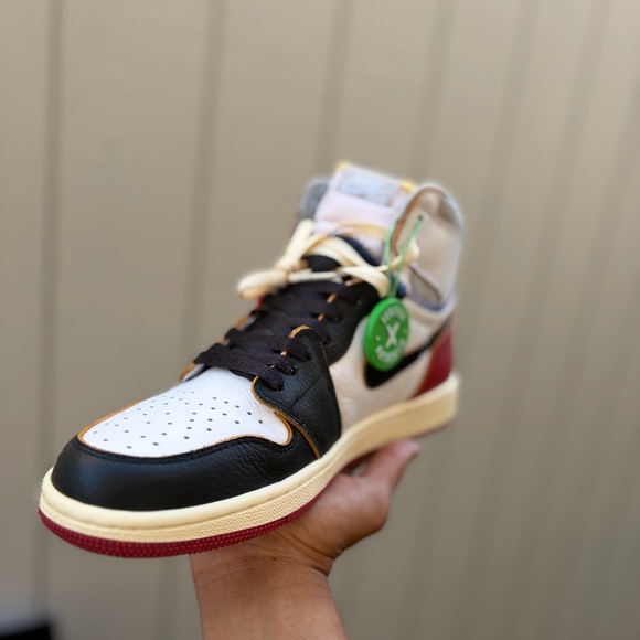 Jordan 1x UnionLA Black toe - Picture 3 of 9